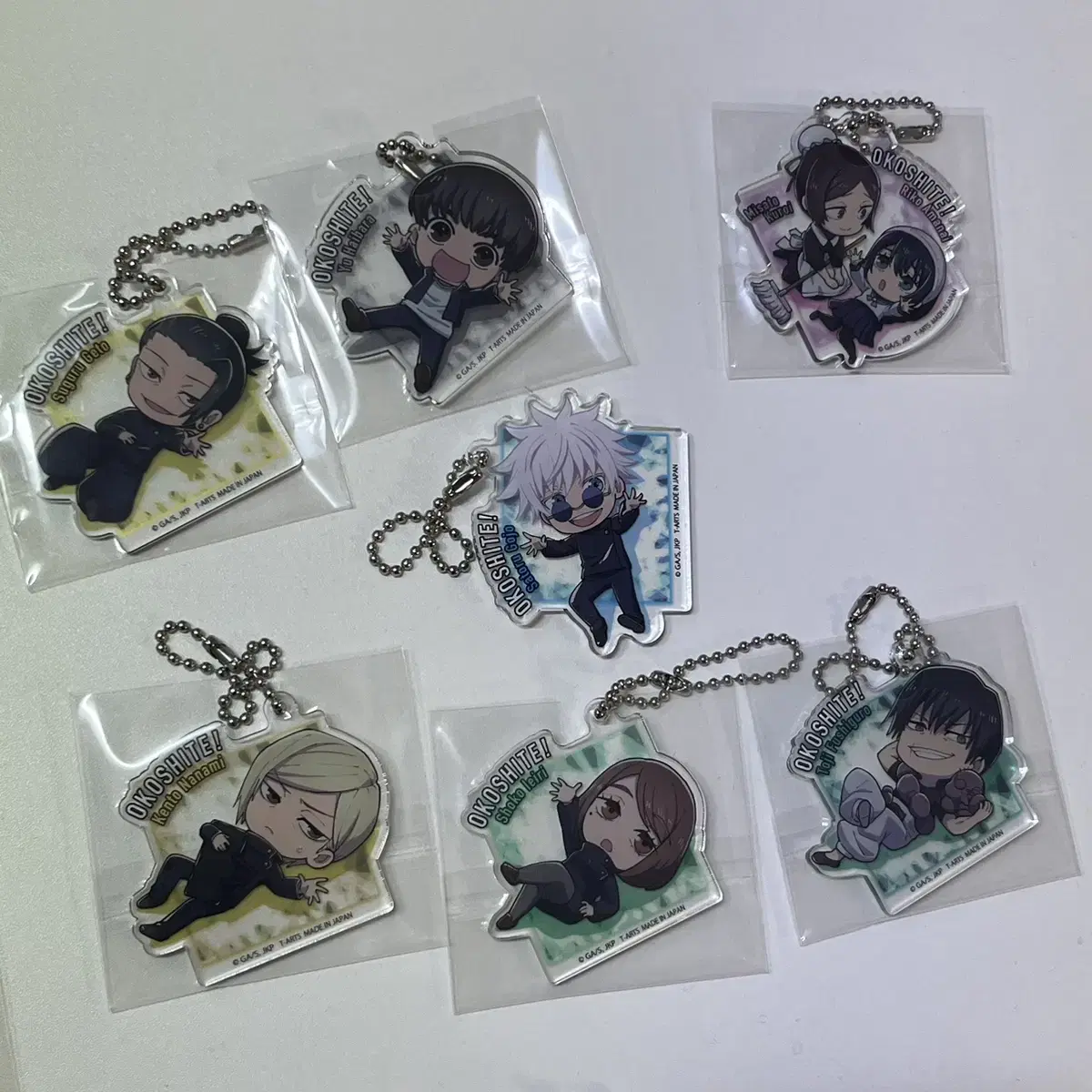 Zuu Spinning Loft pop up keyring Limited edition of the entire set.