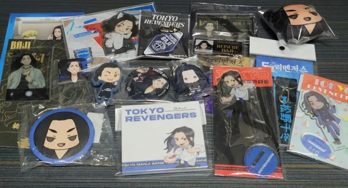 <일괄가격> Tokyo Revengers Bajikeisuke merchandise sell (AnyPlus AGF, etc.)