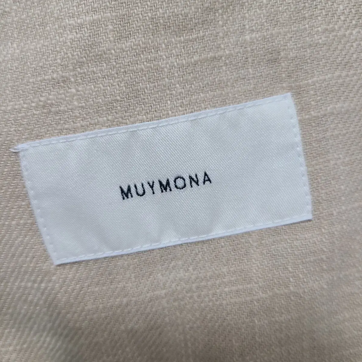 MUYMONA 린넨 자켓 여95 ㅡ1115