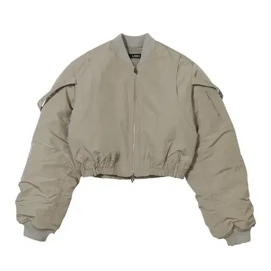 Leey bomber jacket beige