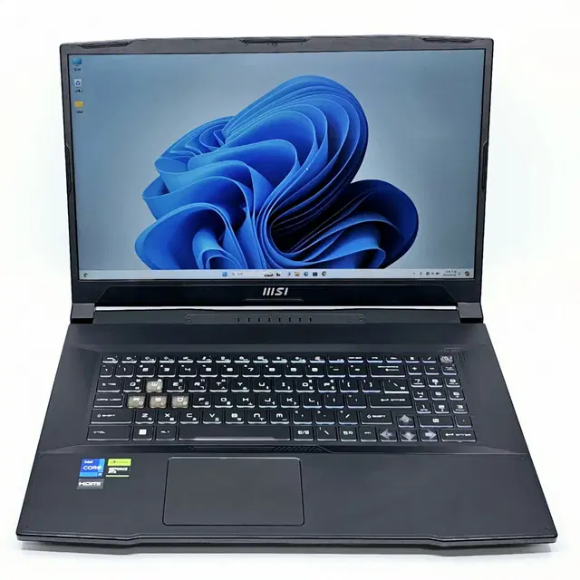 MSI GF76 B12VEK 17인치 게이밍노트북 I7 4050