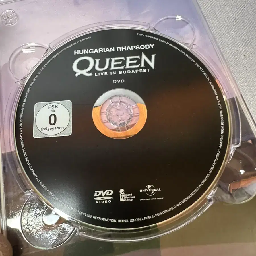 QUEEN HUNGARIAN RHAPSODY: LIVE부다페스트3disc