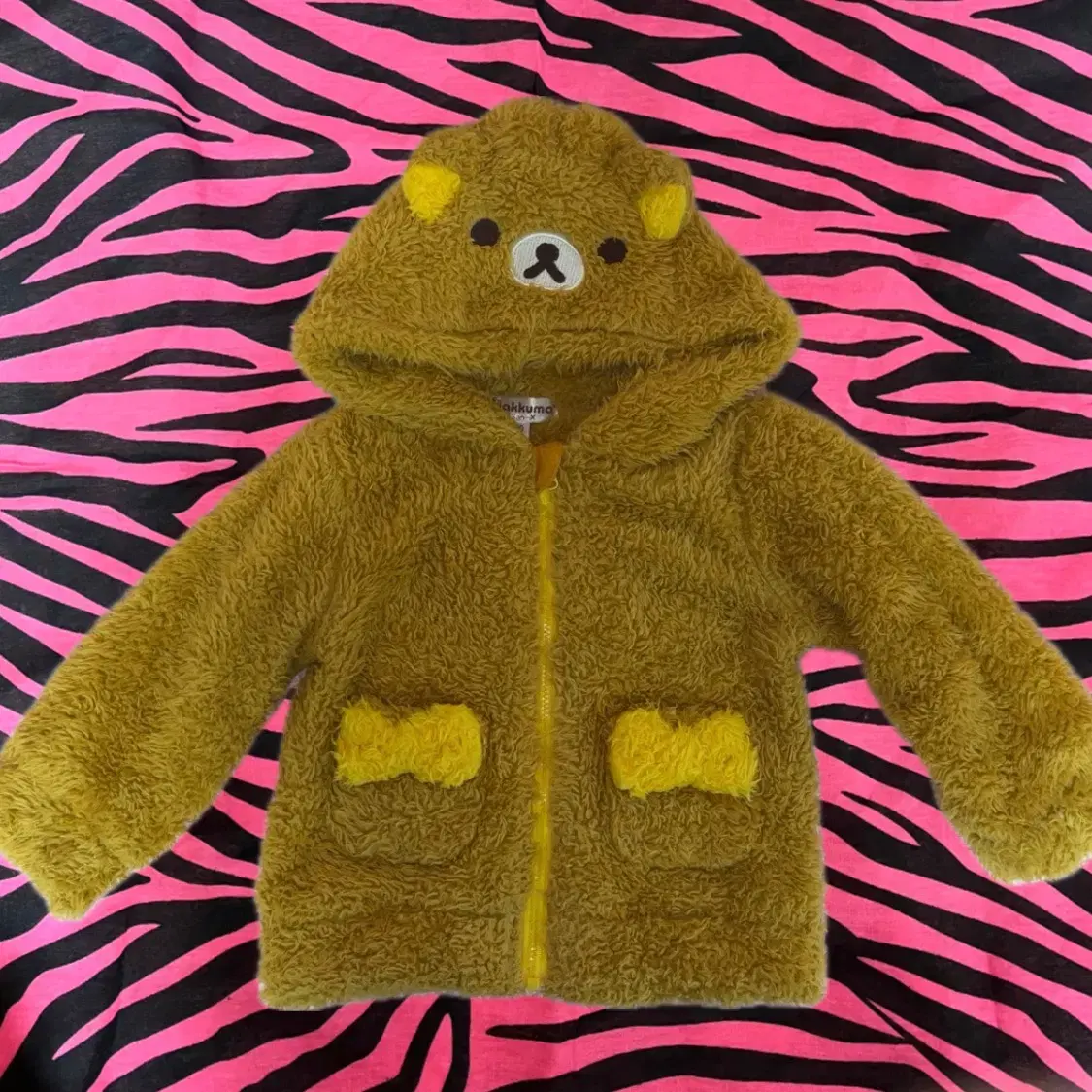 Rilakkuma Sanx Genuine Hoodie Zip-up Gyaru Bangku