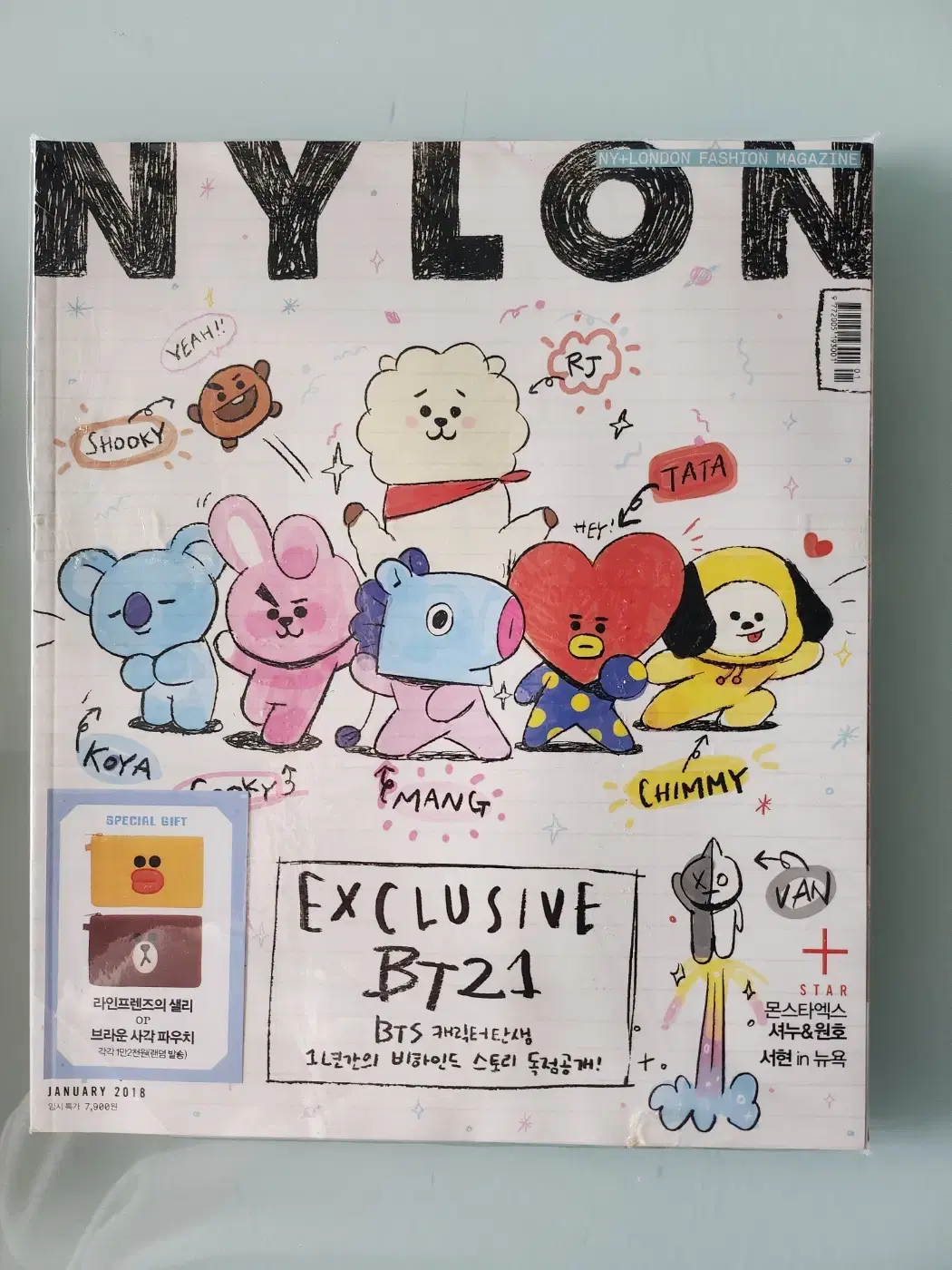 BTS BT21 Nylon NYLON Magazine 2018