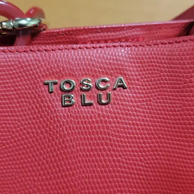 TOSCA BLU 토스카 블루 금장빅체인 토트백