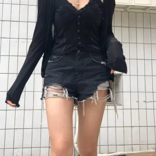 애즈온 Date short pants 반바지