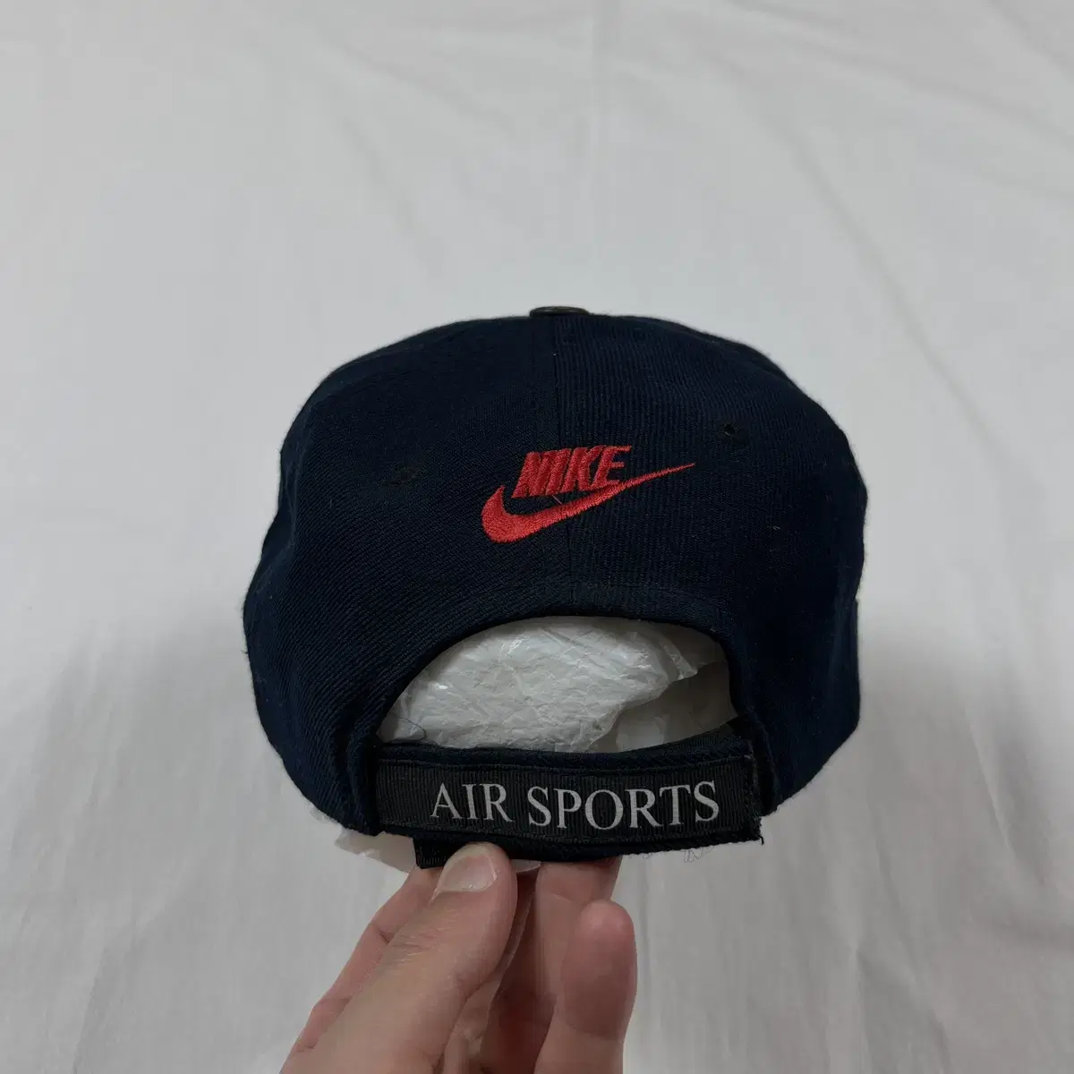 90s 나이키 nike air sports 스우시 로고 스트랩 캡모자