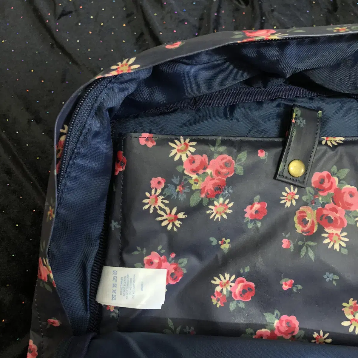 Vintage Cath Kidstion navy backpack