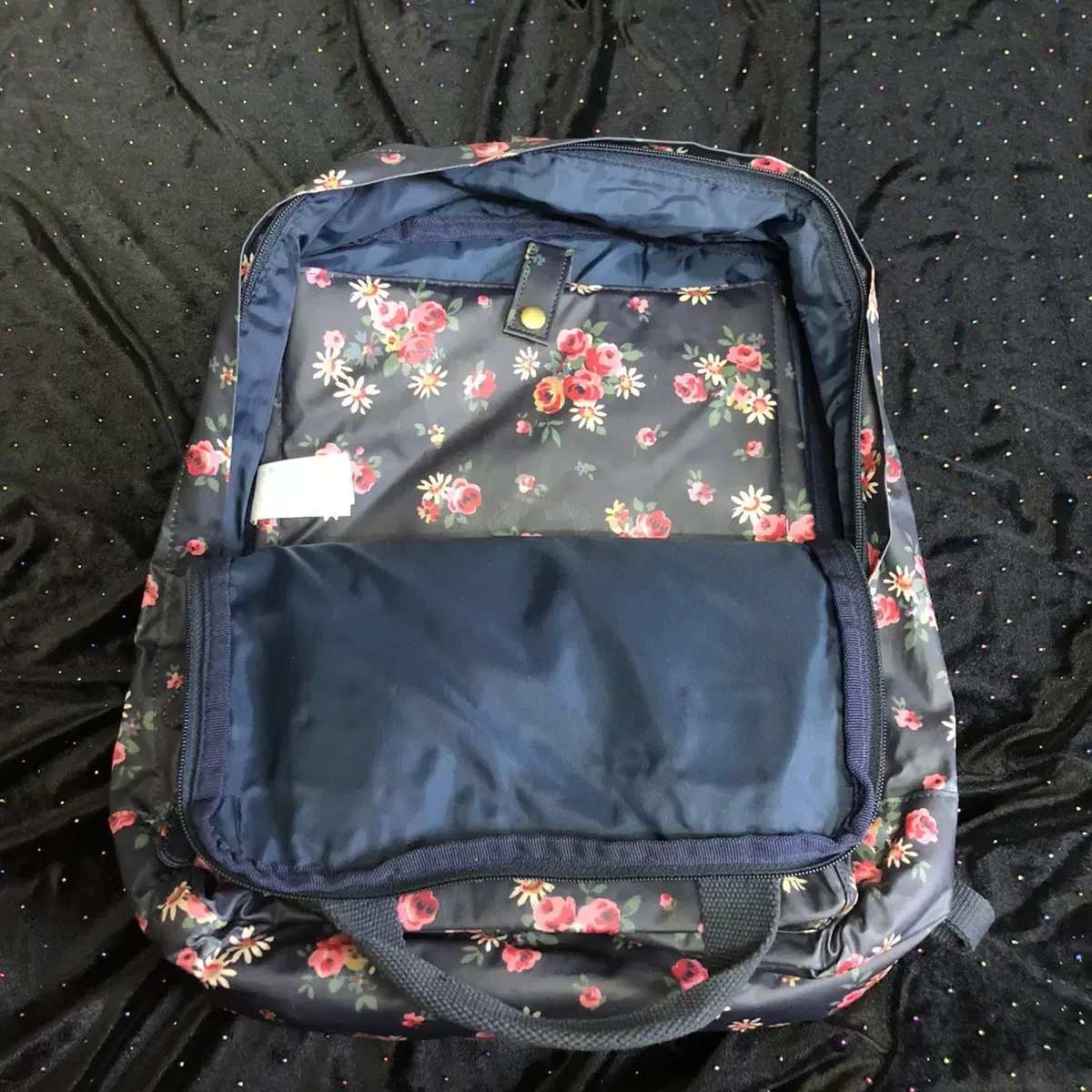 Vintage Cath Kidstion navy backpack