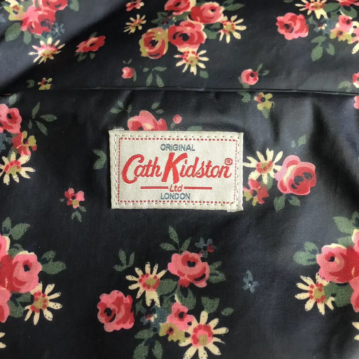 Vintage Cath Kidstion navy backpack