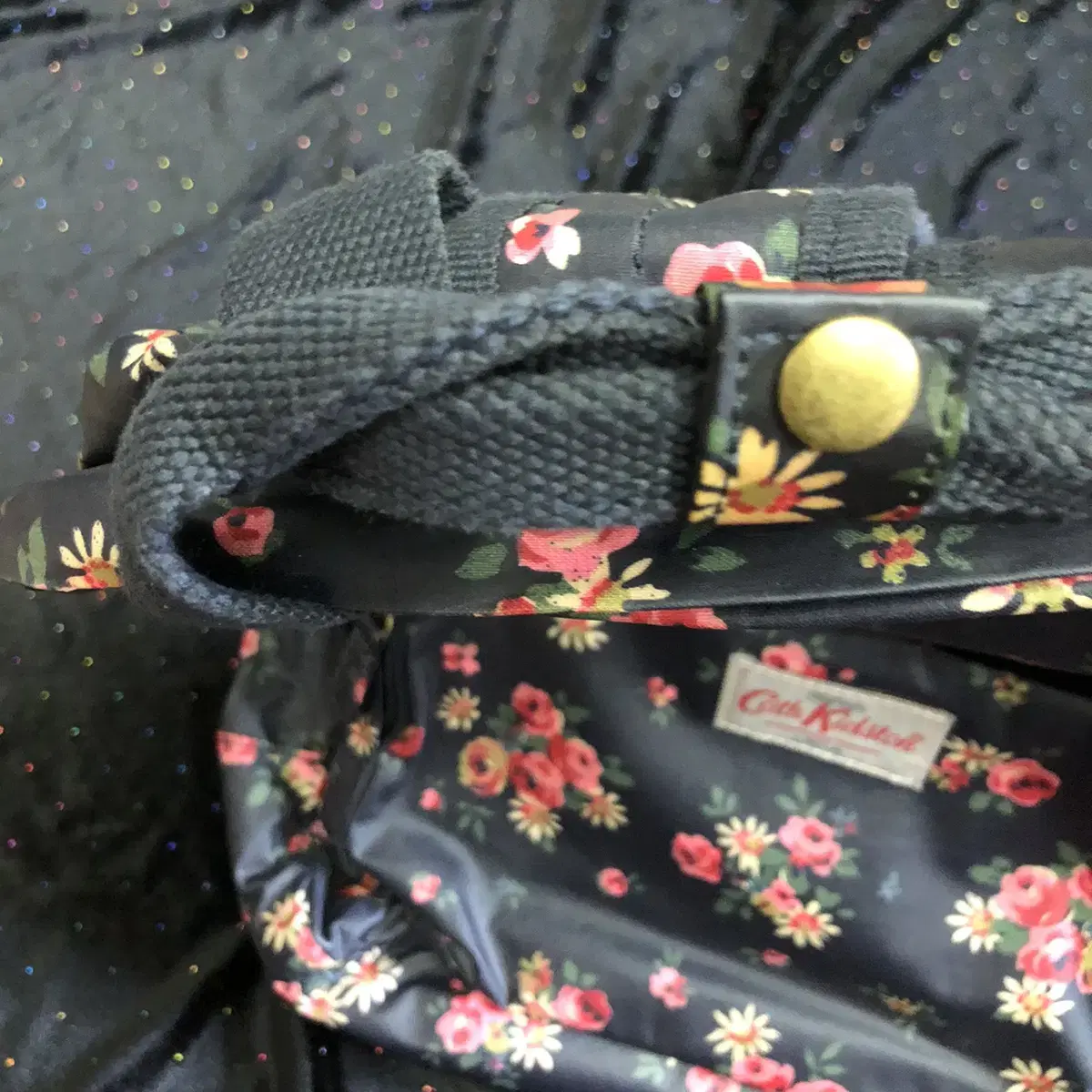 Vintage Cath Kidstion navy backpack