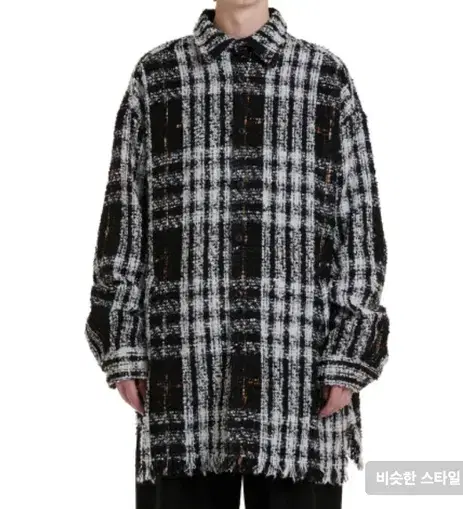 Trunk Project Tweed Check Shirt Jacket