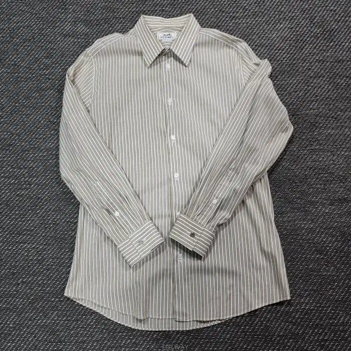 Hermès Striped Long-Sleeved Shirt for Men100