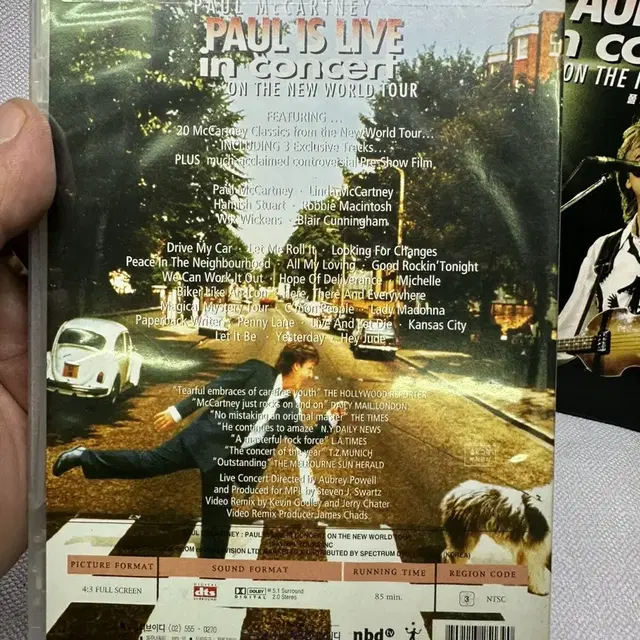 DVD폴메카트니 폴 이즈 라이브인콘서트 Paul is Live in C