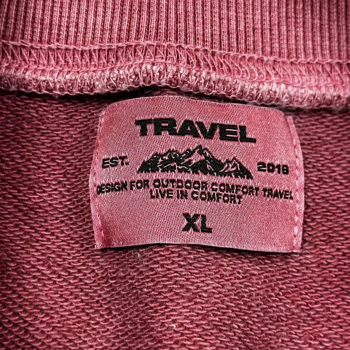 (XL) VTG Travel 빈티지 미시건 피그먼트 오버핏 맨투맨