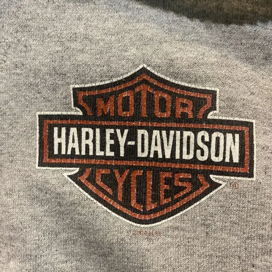 00s Harley Davidson flame hoodie zip