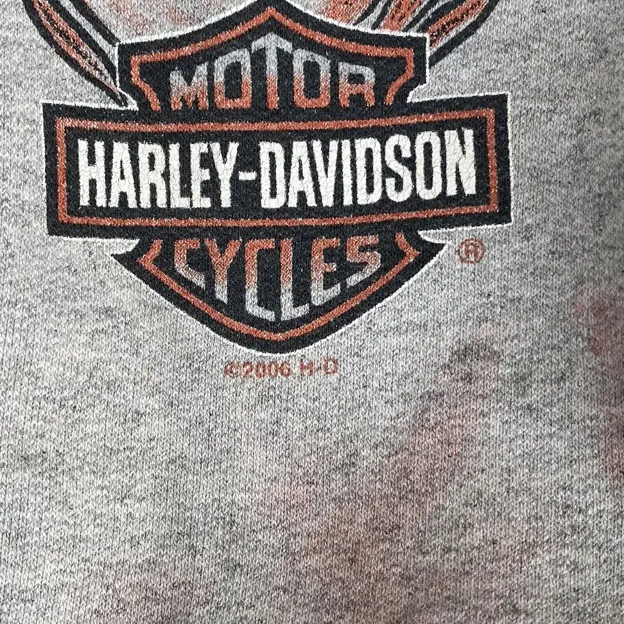 00s Harley Davidson flame hoodie zip