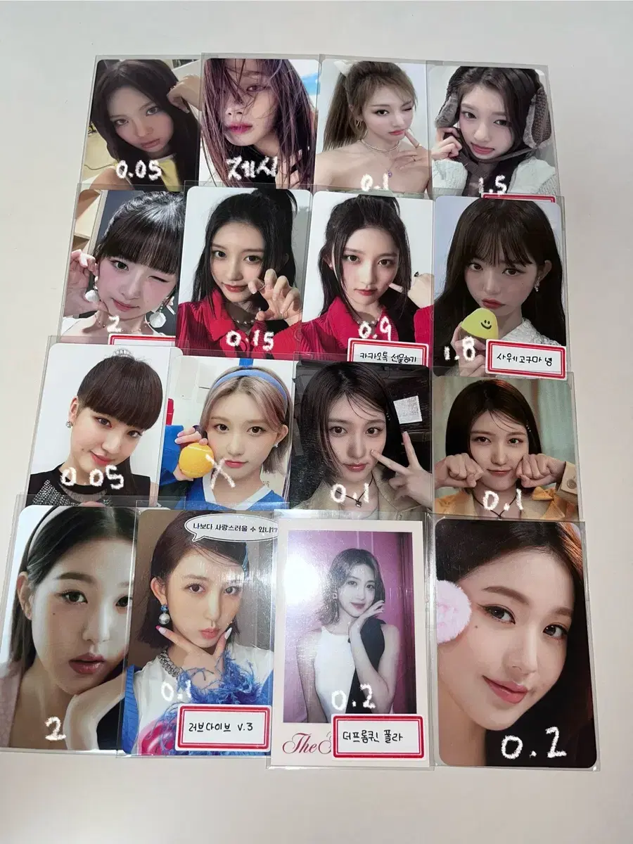 ive photocard sell ive PC potocard