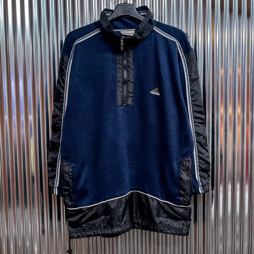 adidas Old School Fleece Anorak Jacket (Domestic L) T396