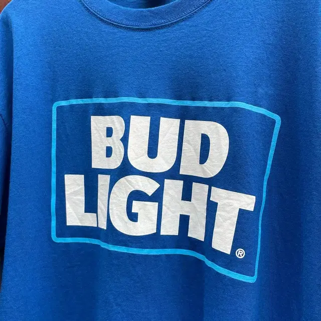 [L]BUD LIGHT 프린팅 반팔 티셔츠