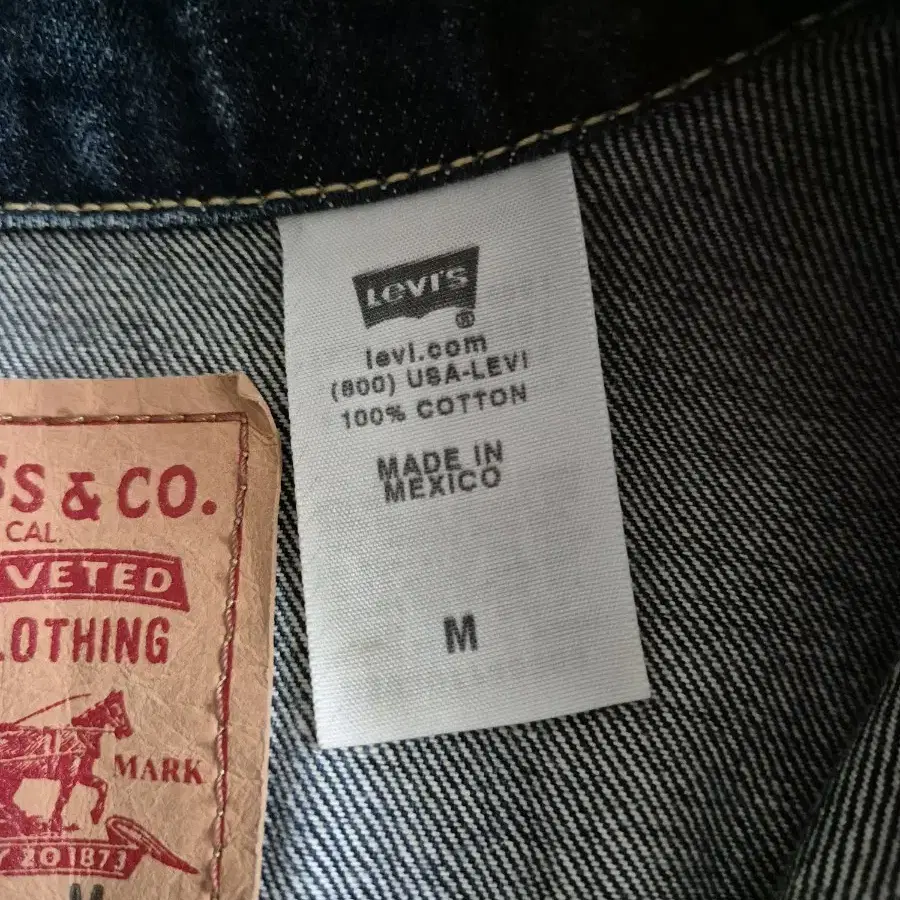 levis 1세대 데님 트러커 자켓