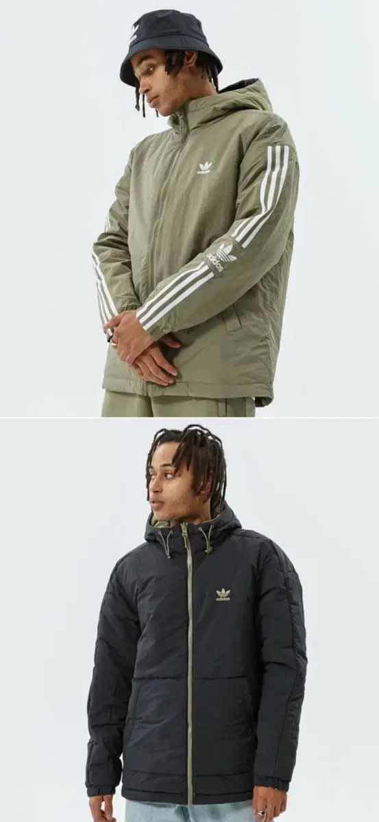 adidas Reversible Lock Up Padded Jacket