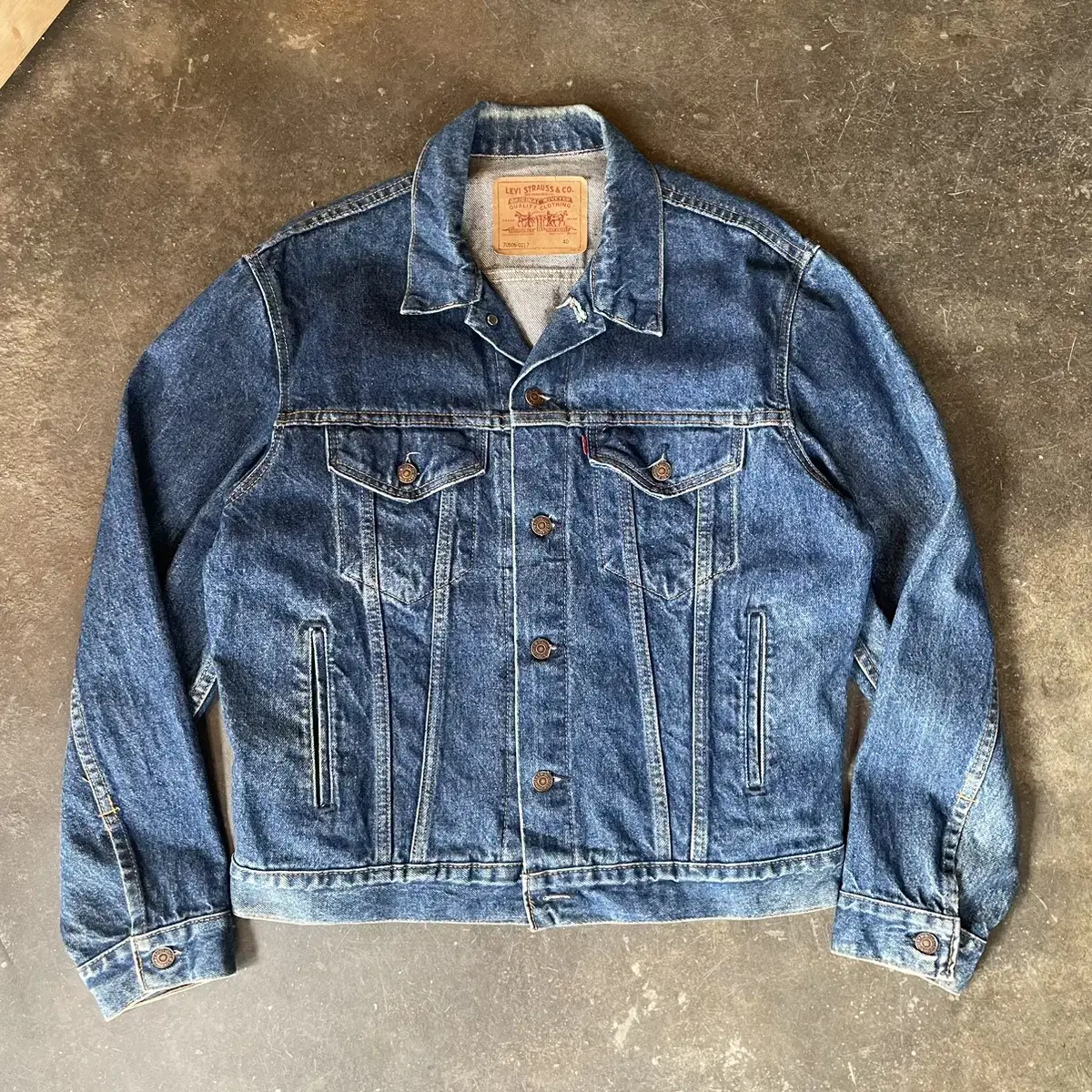 90s US Levi's 70506 trucker