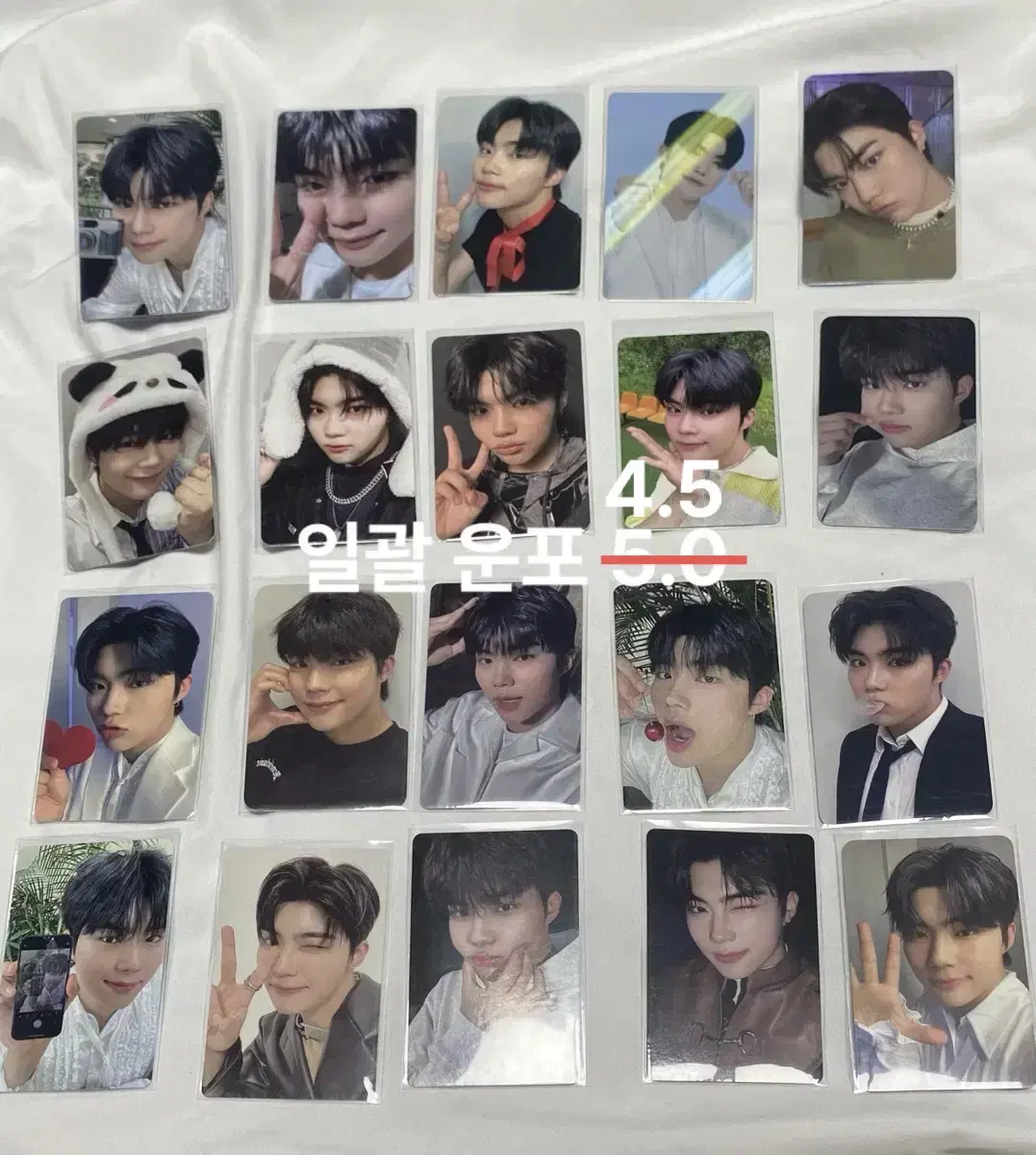 Bulk) zerobaseone zb1 park gunwook Alpo unreleased photocard ld photocard Sell