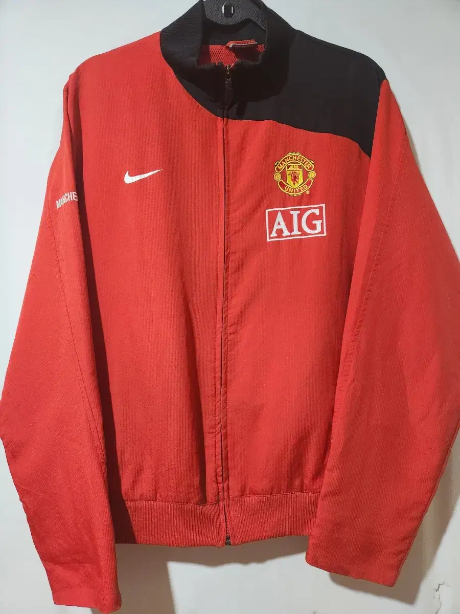 Nike Manchester United/Manchester United 07-08 Woven Warm Up Jacket Retro