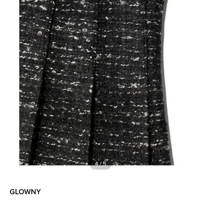 글로니 NELLE TWEED SKIRT(BLACK)