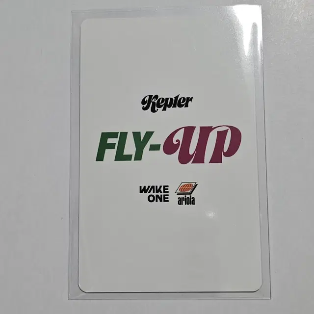 케플러 채현 FLY-UP 타워레코드 특전포카 일본포카