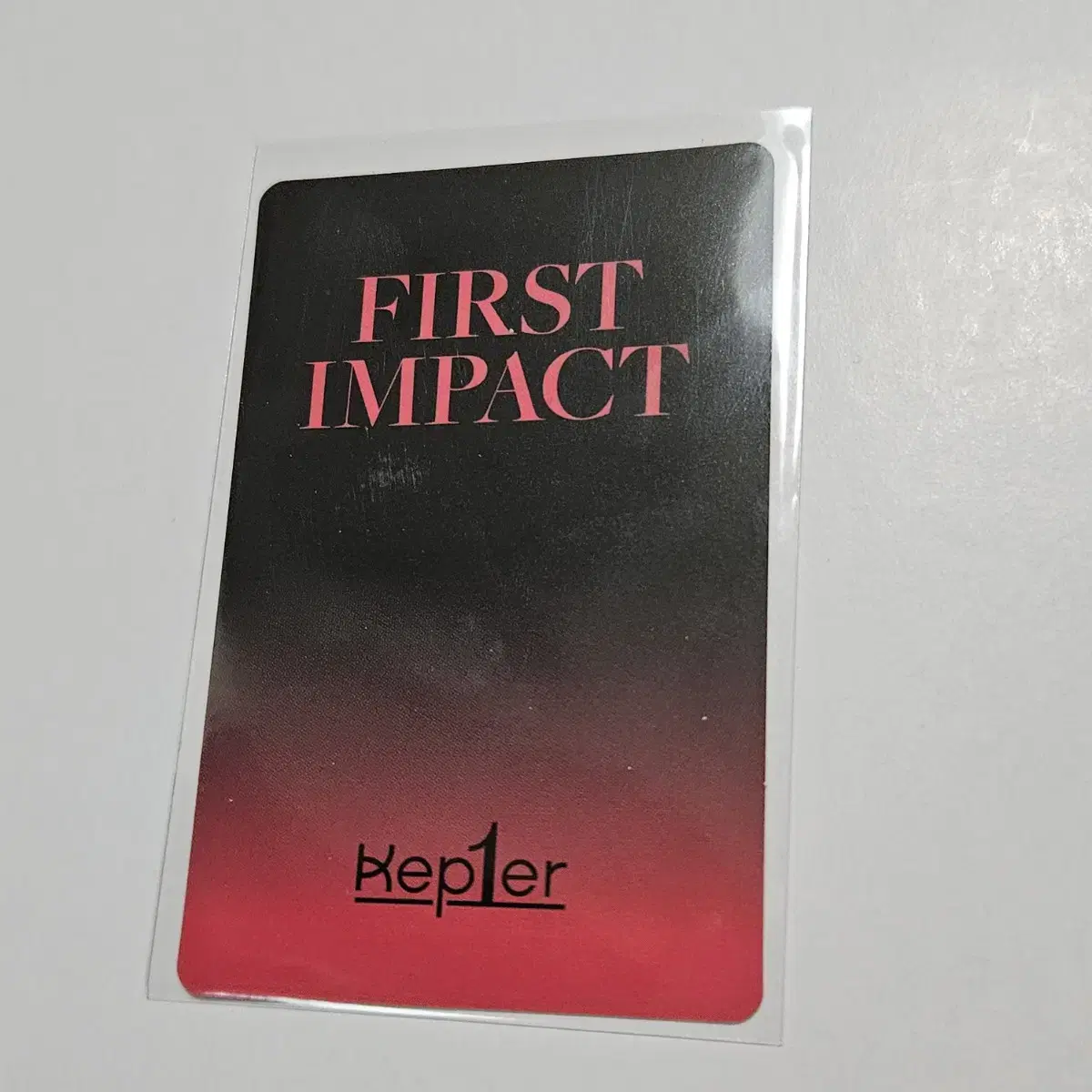 케플러 채현 FIRST IMPACT 타워레코드 특전포카