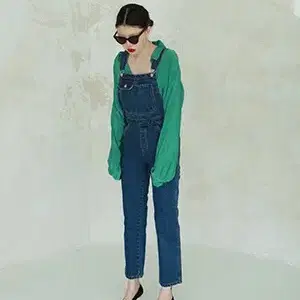 frekle overall pants 프레클 데님 오버롤