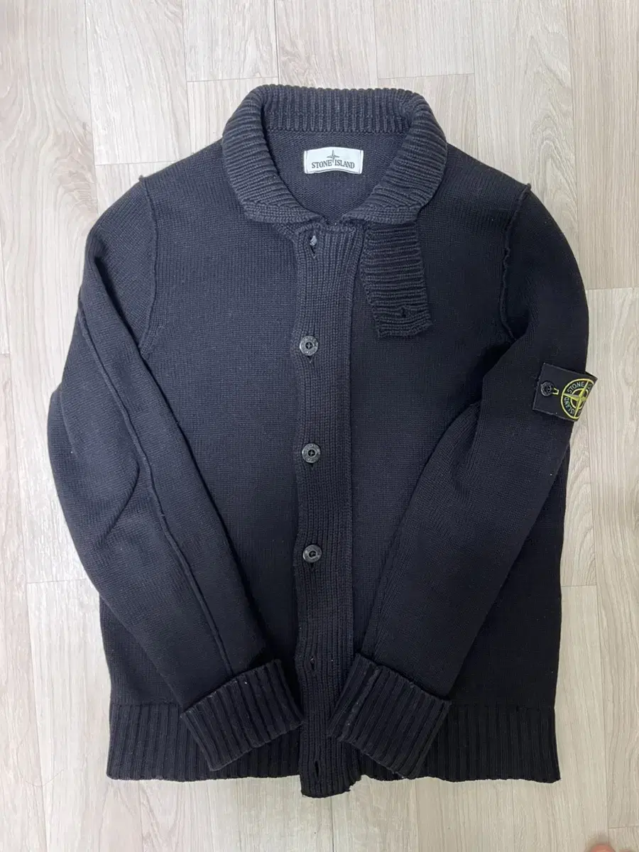 M )) Stone Island Double Knit Zip Up