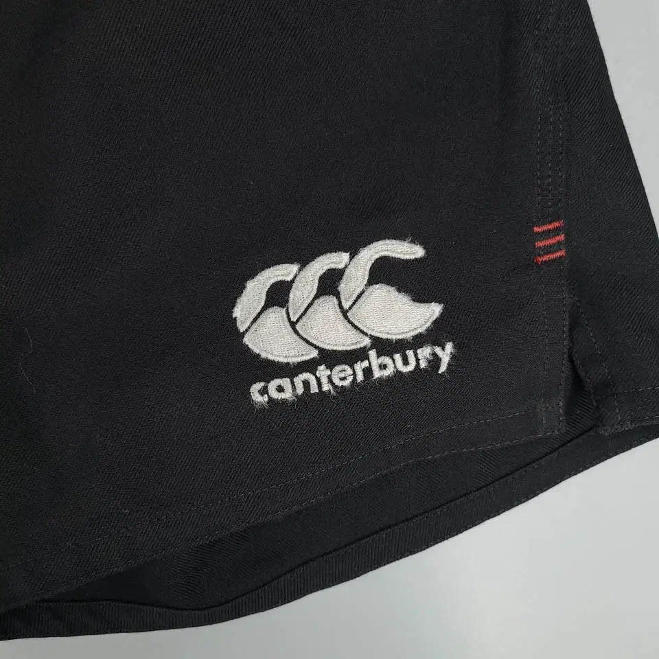 CANTERBURY 캔터베리 블랙 화이트 로고자수 밴딩 져지 럭비팬츠 반