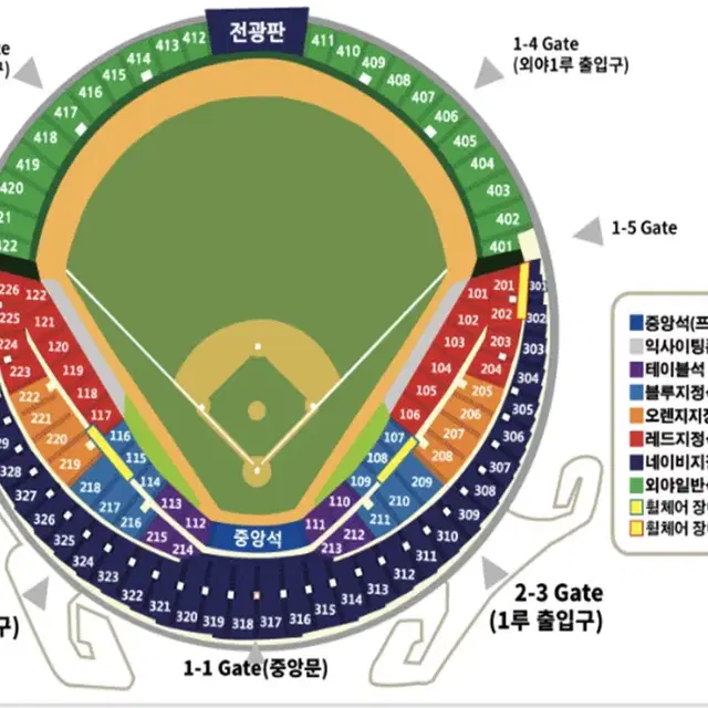 4/9 한화 두산 3루 네이비 3연석