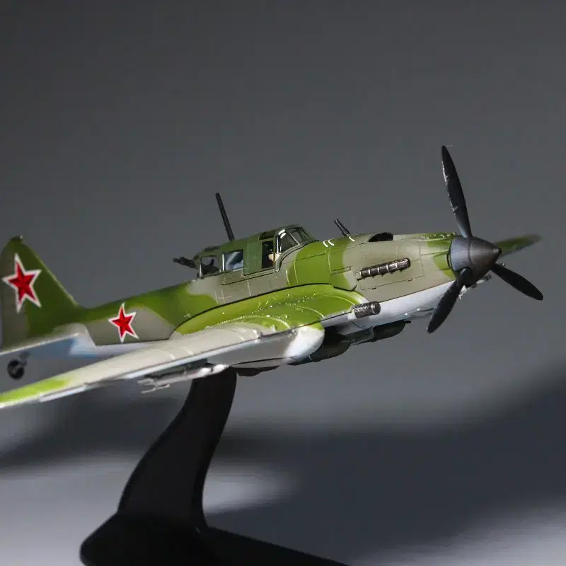 1/72 소련공군 IL-2M 전투기 다이캐스트 모형