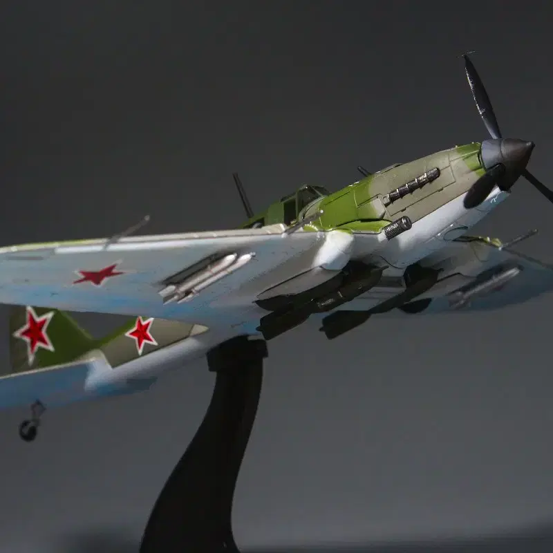 1/72 소련공군 IL-2M 전투기 다이캐스트 모형