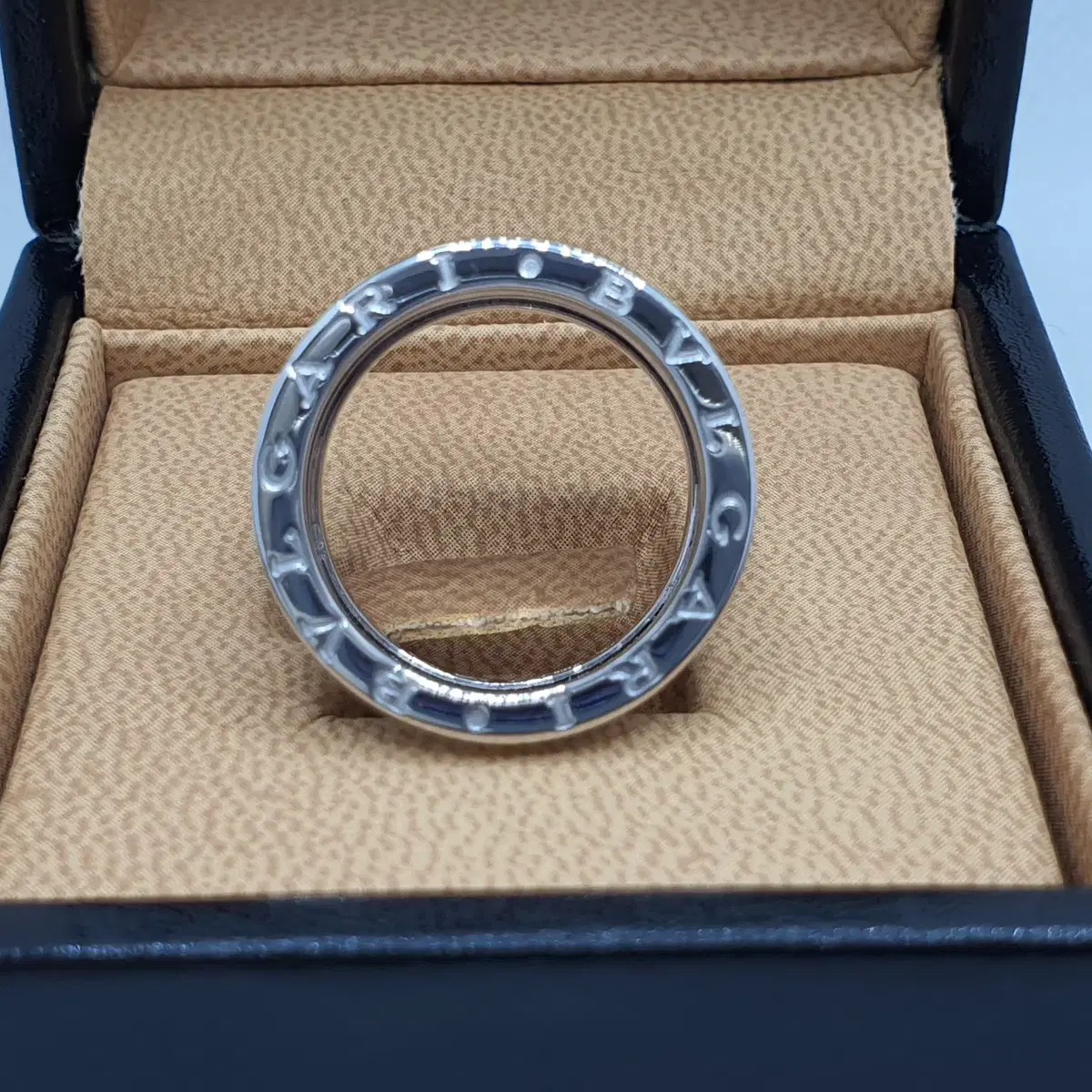 급매 BVLGARI 불가리 18K WG 비제로 화이트 골드 4링 58호