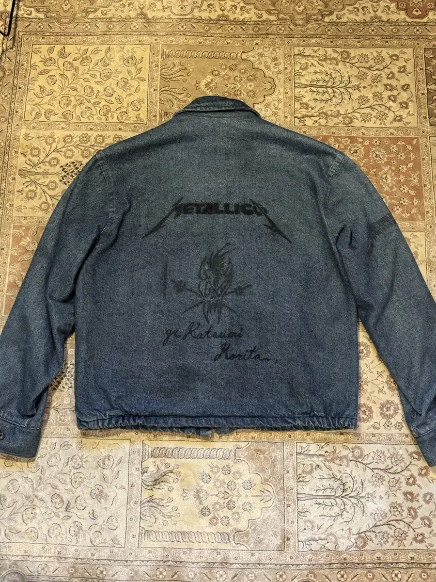 80s Metallica denim jacket