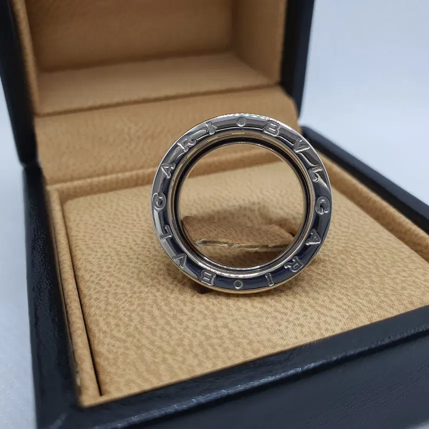 불가리 뉴올드와치BVLGARI 18K WG 화이트 골드 비제로 4링 57 사진 7
