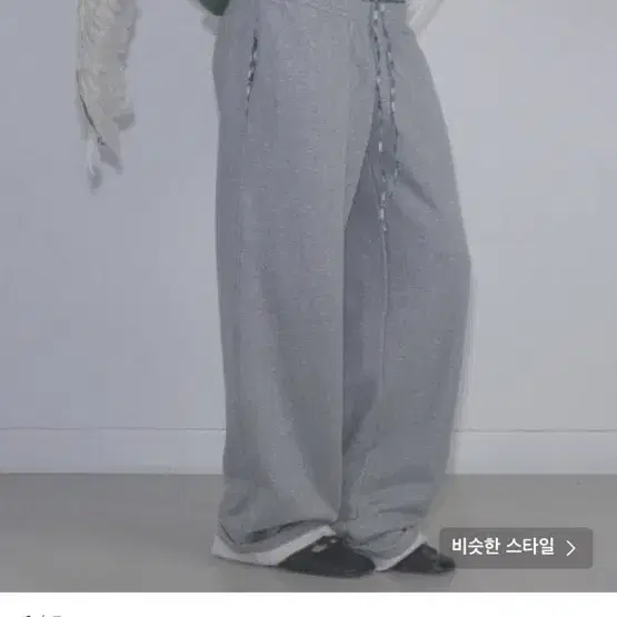 스컬프터 Boxer Layered Sweatpants 그레이