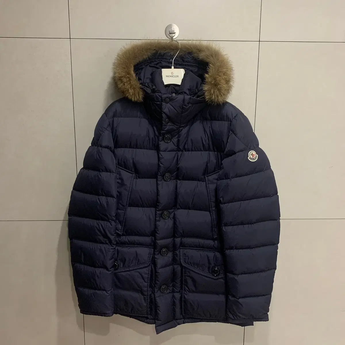 Moncler Clooney Navy Padded