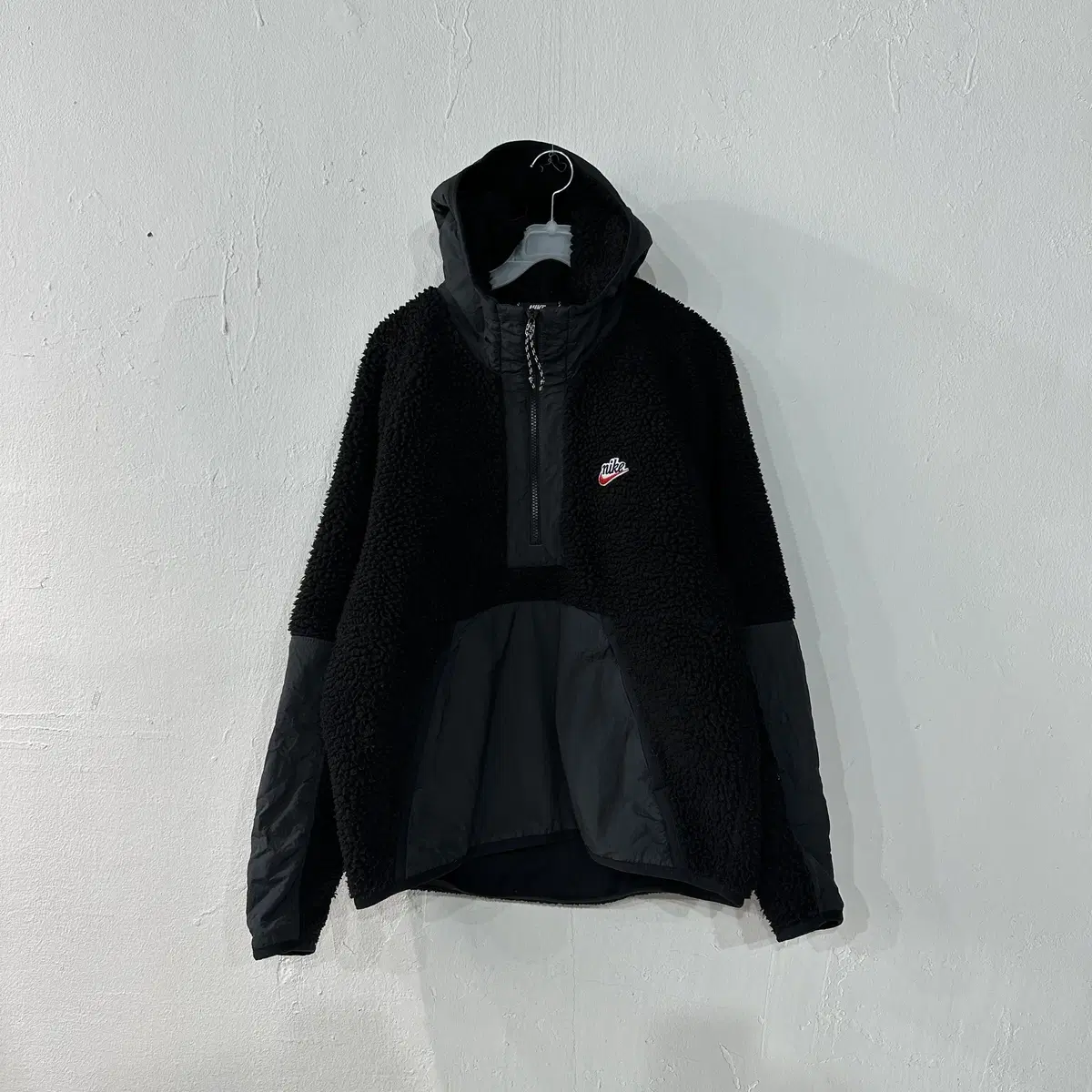 Nike Sherpa Fleece Anorak Jacket M