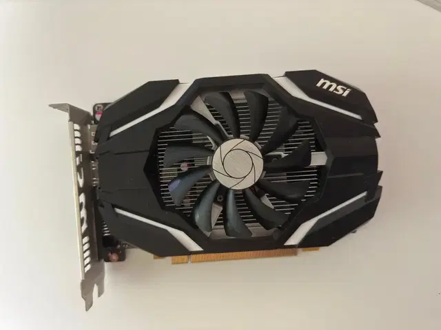 msi gtx 1050ti OC 그래픽카드 팝니다