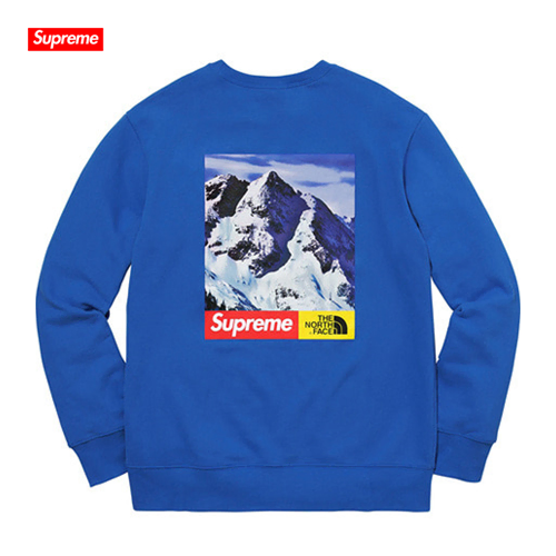 [L] 슈프림 x 노스페이스 설산 크루넥 | Supreme x TNF