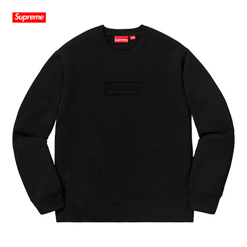 [L] 슈프림 컷아웃 로고 크루넥 | Supreme Cut Out