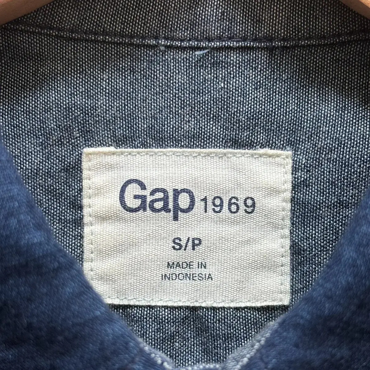 GAP 갭 캐주얼 셔츠 남방 S 진청 빈티지