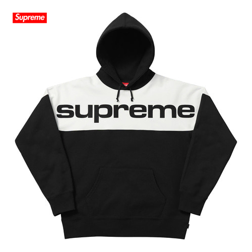 [L] 슈프림 블럭 후드 | Supreme Blocked Hoody