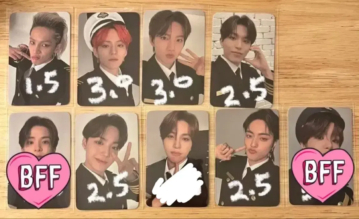 Treasure seasons greetings Welcoming ktwon4u ld photocard yoshi haruto junkyu doyoung Haruto